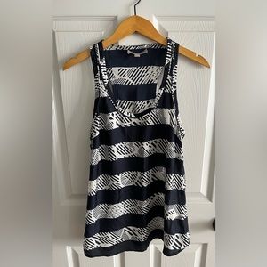 Banana Republic sleeveless racerback blouse